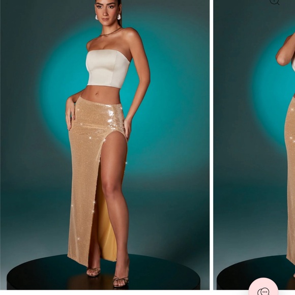 Oh Polly sequin skirt - Picture 2 of 2